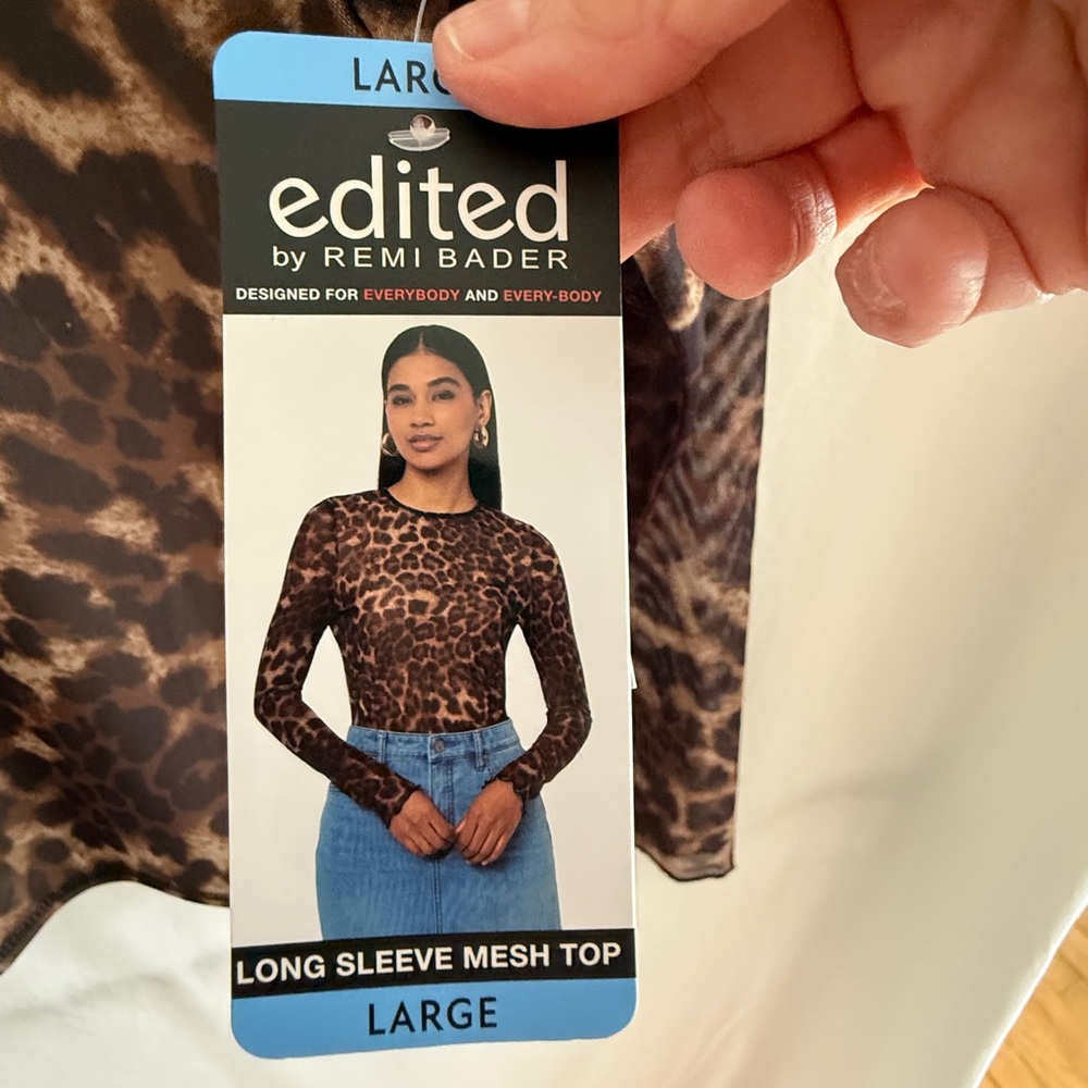 Leopard print shirt